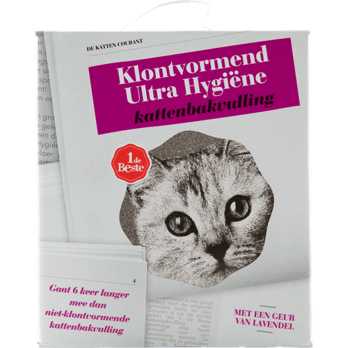 1 de Beste Kattenbakvulling klont ultra hygiene