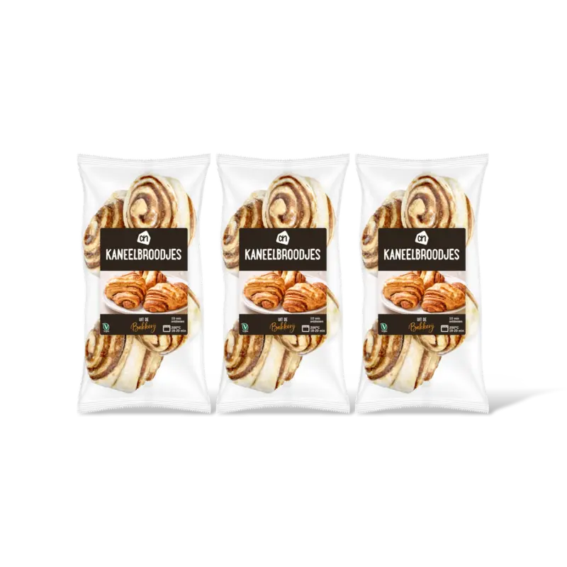 AH Diepvries kaneelbroodjes 3-pack