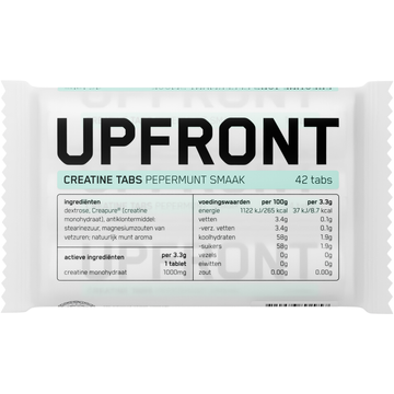 Upfront Creatine Tabs Pepermunt 42 stuks