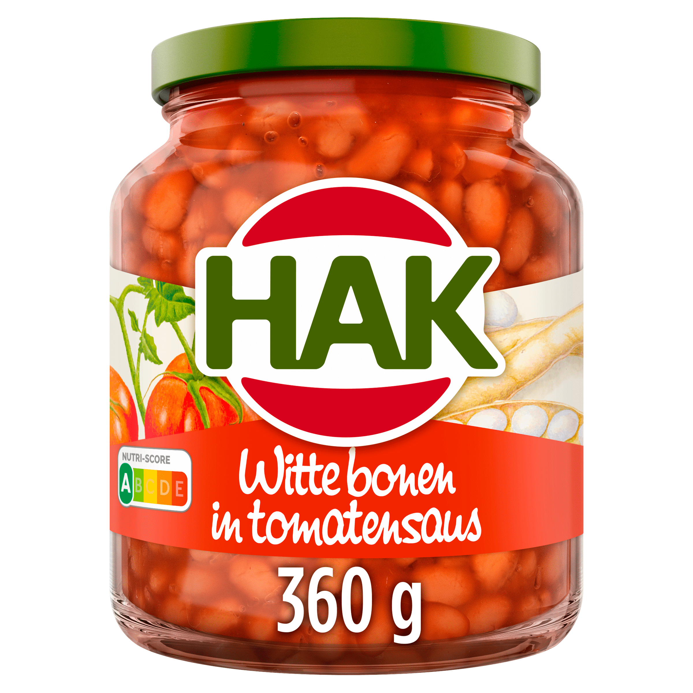 Hak Witten bonen in tomatensaus