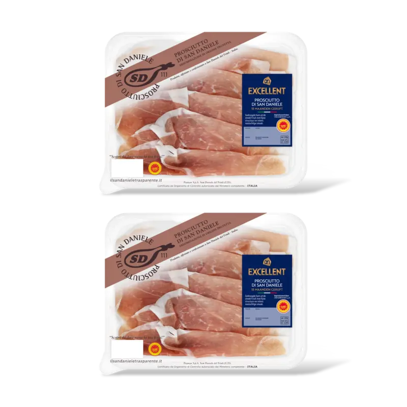 AH Excellent Prosciutto di san daniele 2-pack