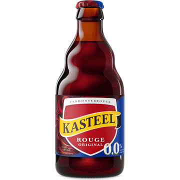 Kasteel - Rouge - 0.0% Alcoholvrij - Fles - 330ML