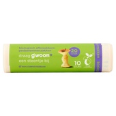 g'woon pedaalemmerzakken 20 liter