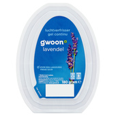 g'woon luchtverfrisser gel continu lavendel