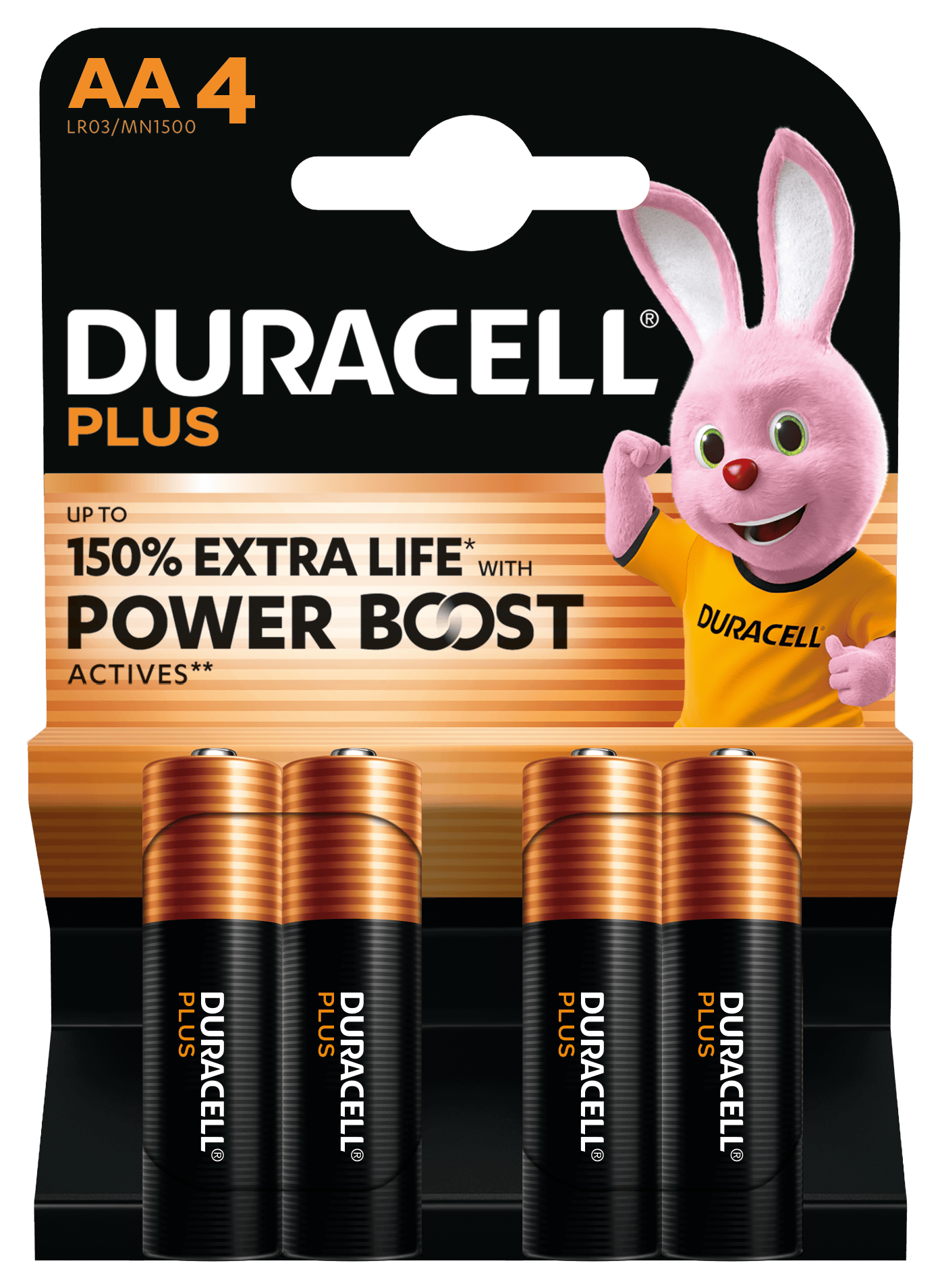 Duracell DU ML PLUS AA 4KP BOOST WE