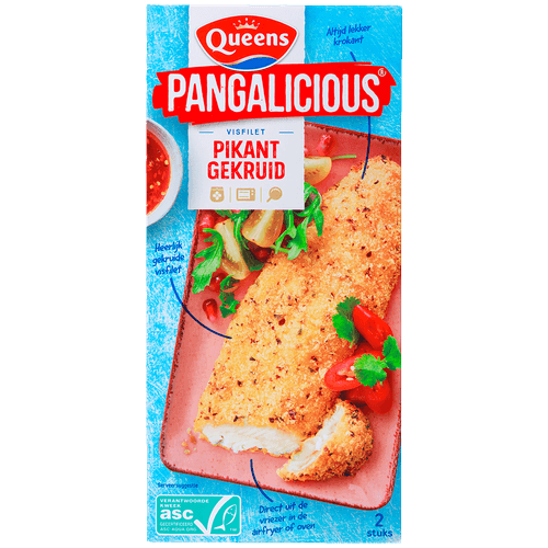 Queens Pangasiusfilet pikant gekruid