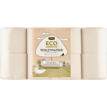 Jumbo Ecologisch Toiletpapier 3 Laags 8 Rollen