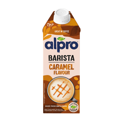Alpro Barista flavoured caramel