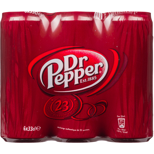 Dr Pepper Regular 6x33 cl