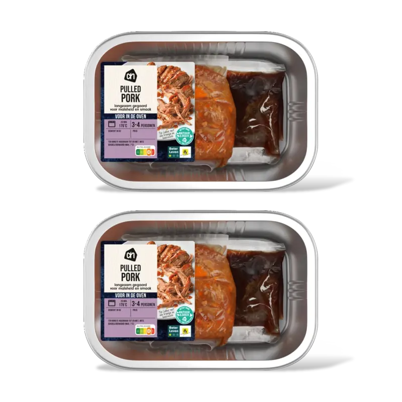 AH Ovenschotel pulled pork 2-pack