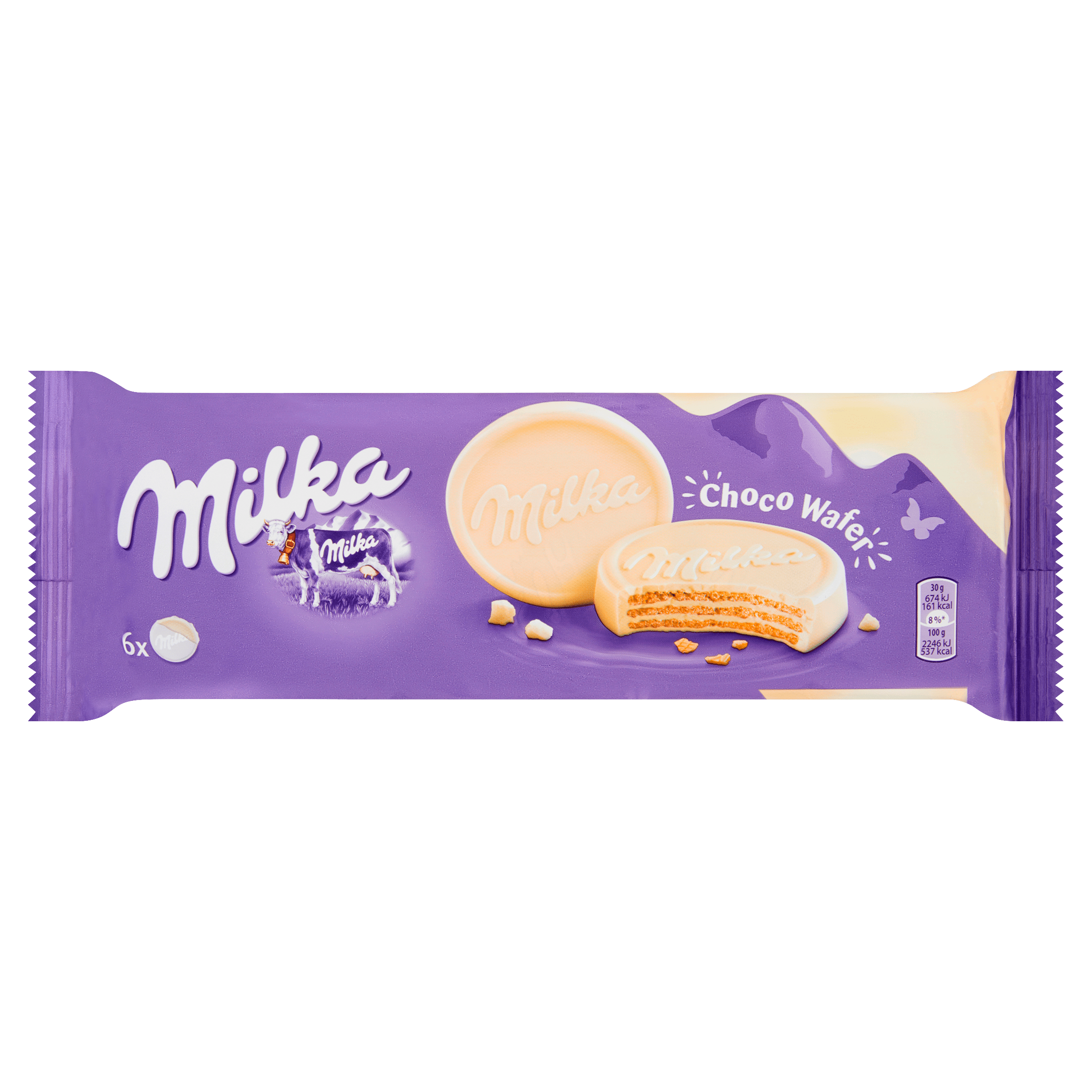 Milka Choco Wafer Koekjes Witte Chocolade