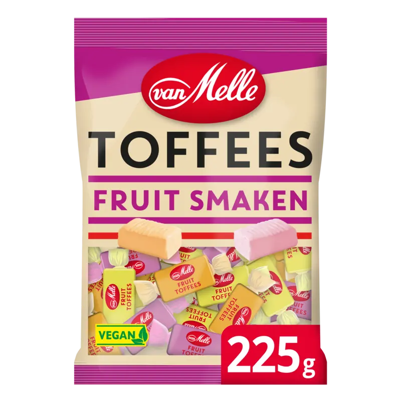 Van Melle Toffees fruit smaken