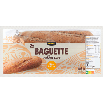 Jumbo - Baguette Volkoren - 2 Stuks