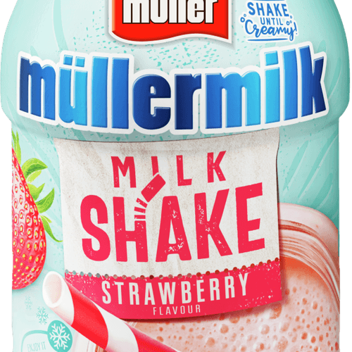 Müllermilk Milkshake aardbei
