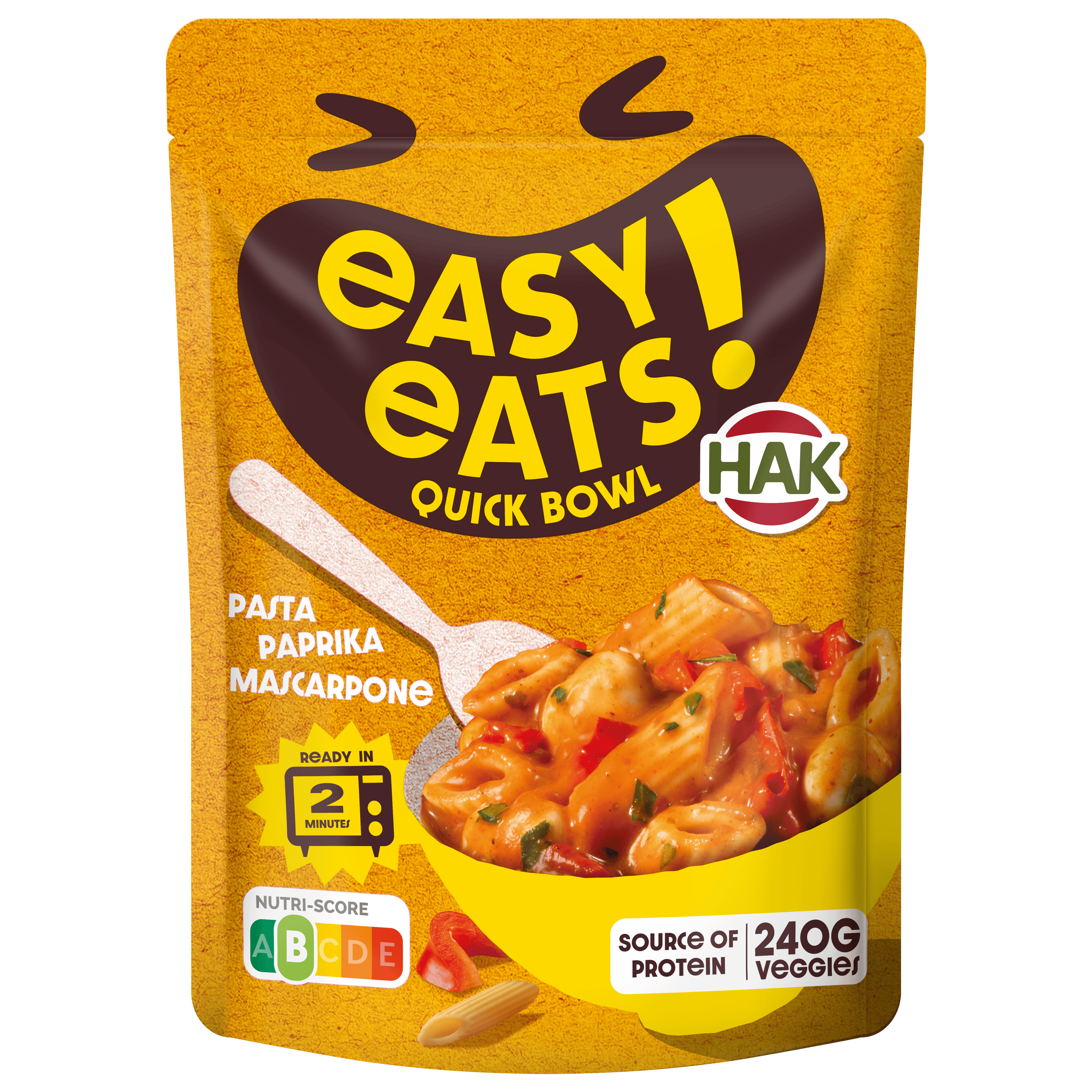 Hak Easy Eats pasta Paprika mascarpone