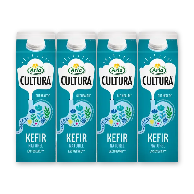 Arla Cultura kefir naturel 4-pack