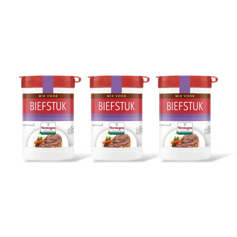 Verstegen Kruidenmix voor biefstuk 3-pack