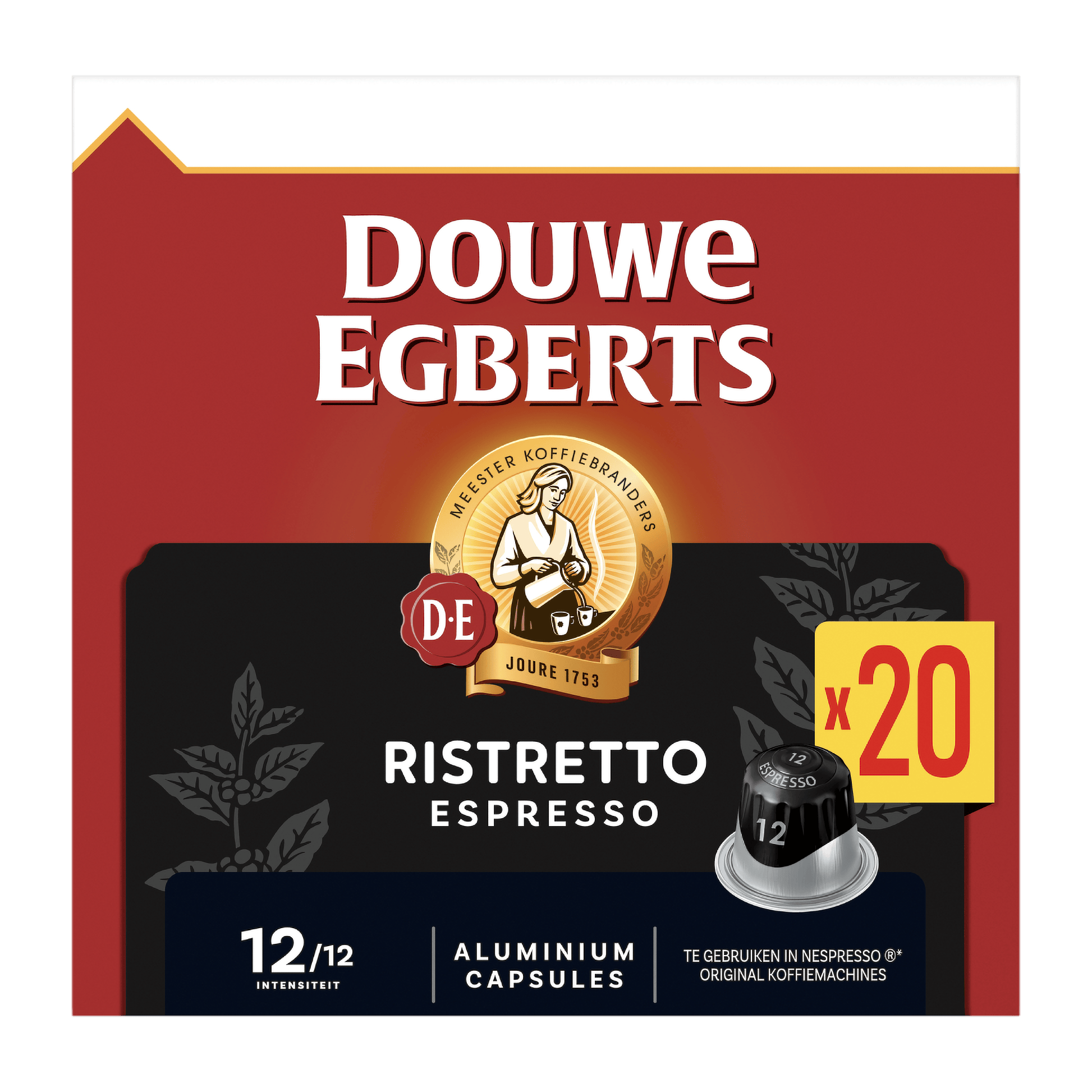 Douwe Egberts Capsules espresso 12 ristretto