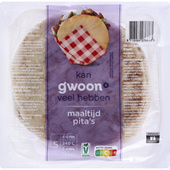 g'woon maaltijdpita's