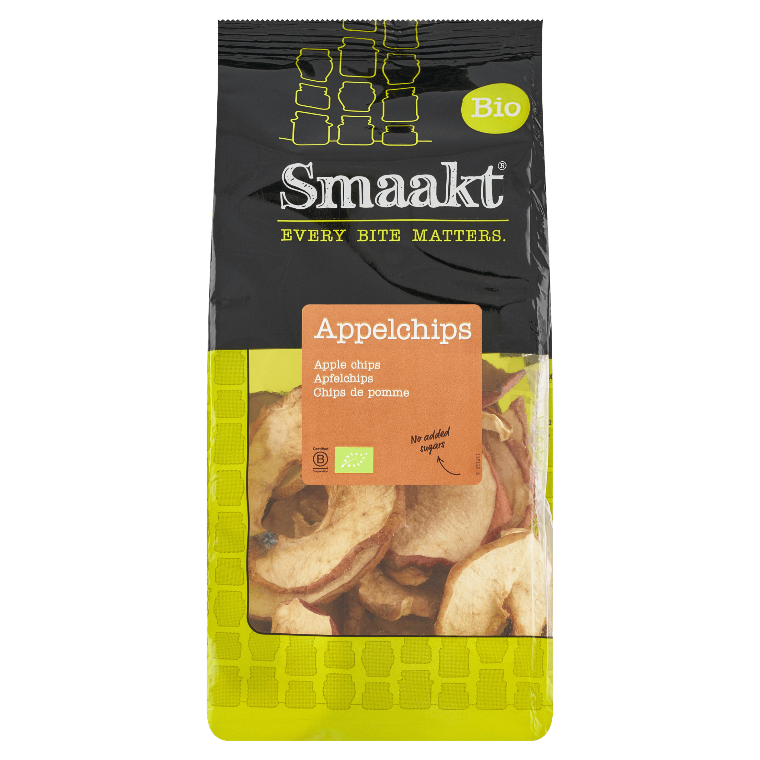 Smaakt Appelchips bio