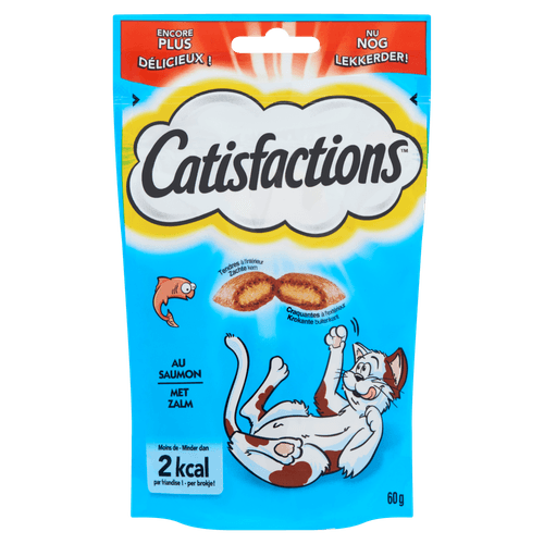 Catisfactions Kattensnoepjes met zalm