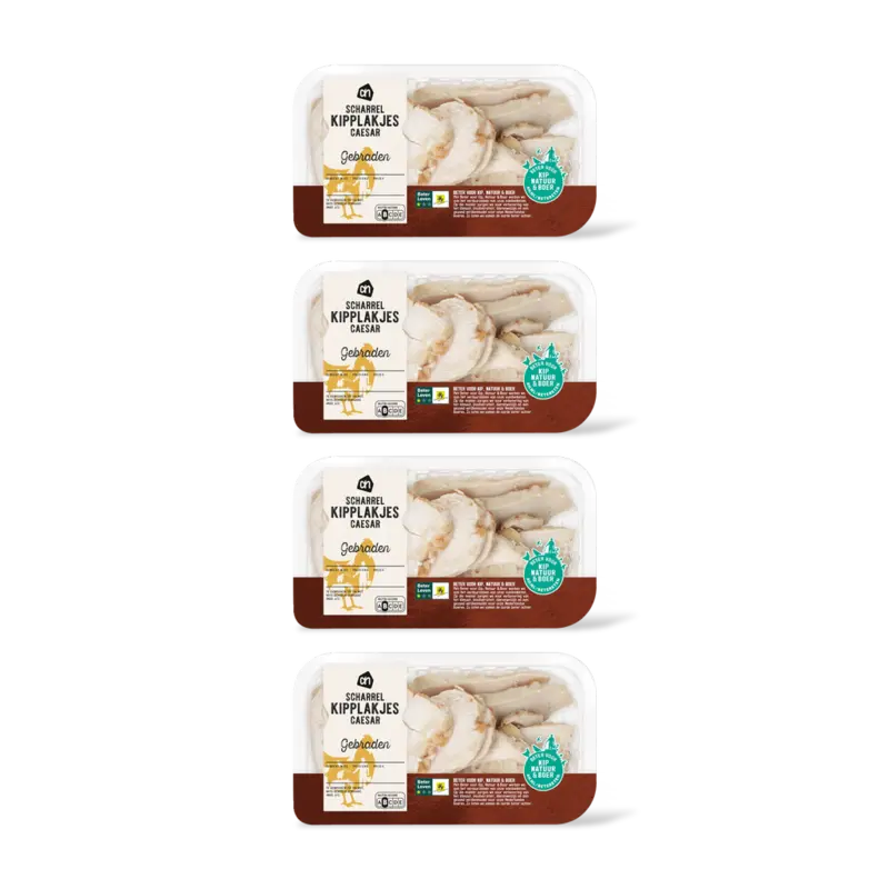 AH Scharrel gebraden kipfilet caesar 4-pack