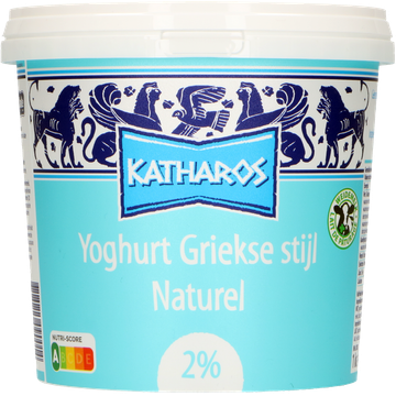 Katharos yoghurt Griekse stijl 2% 1kg