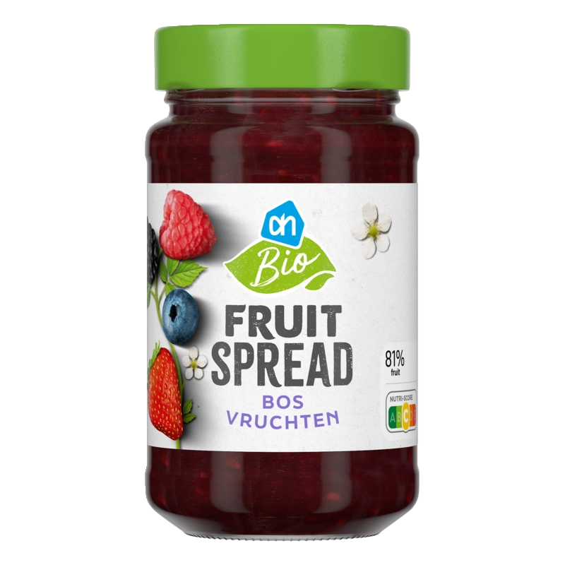 AH Biologisch Bosvruchten fruitspread