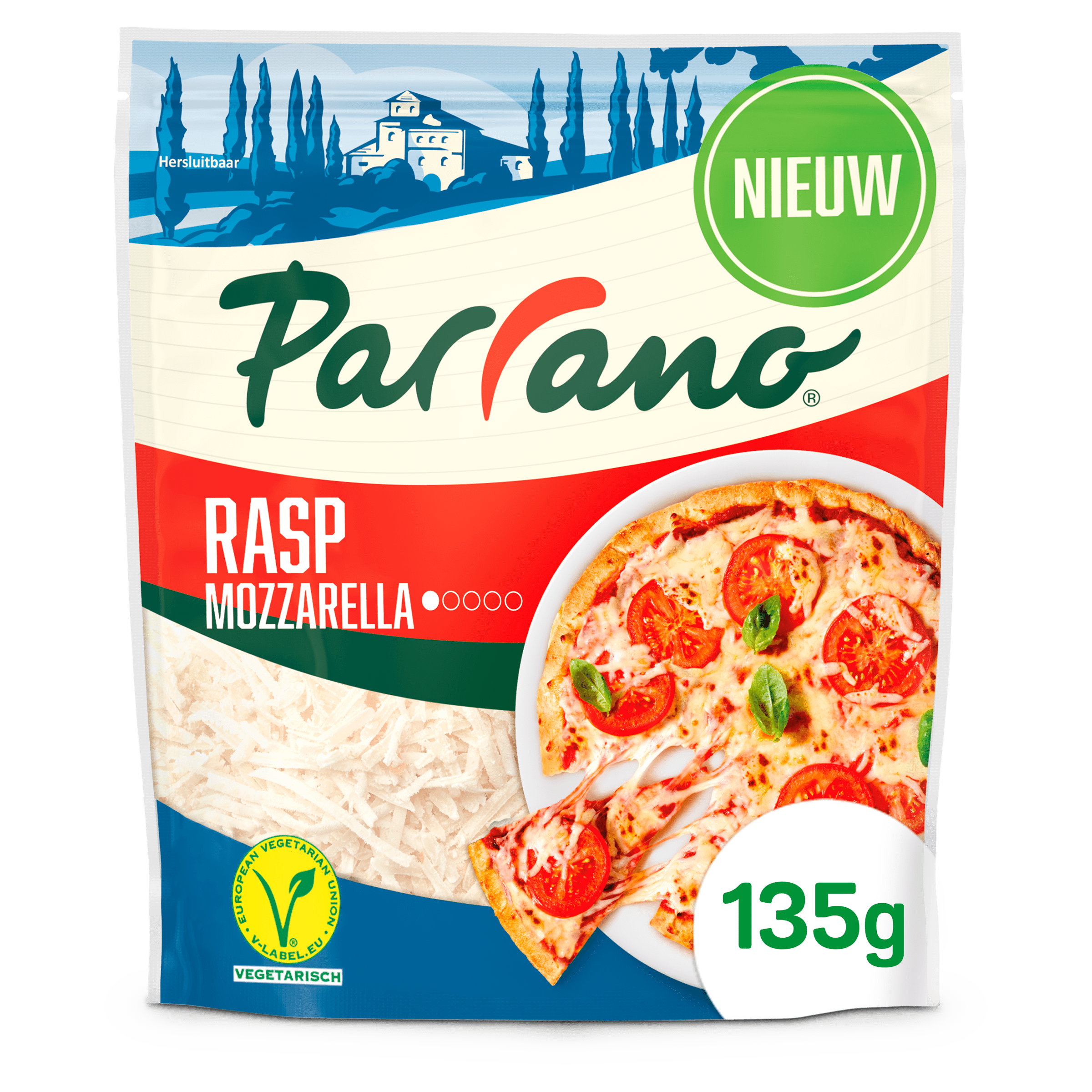 Parrano Rasp mozzarella