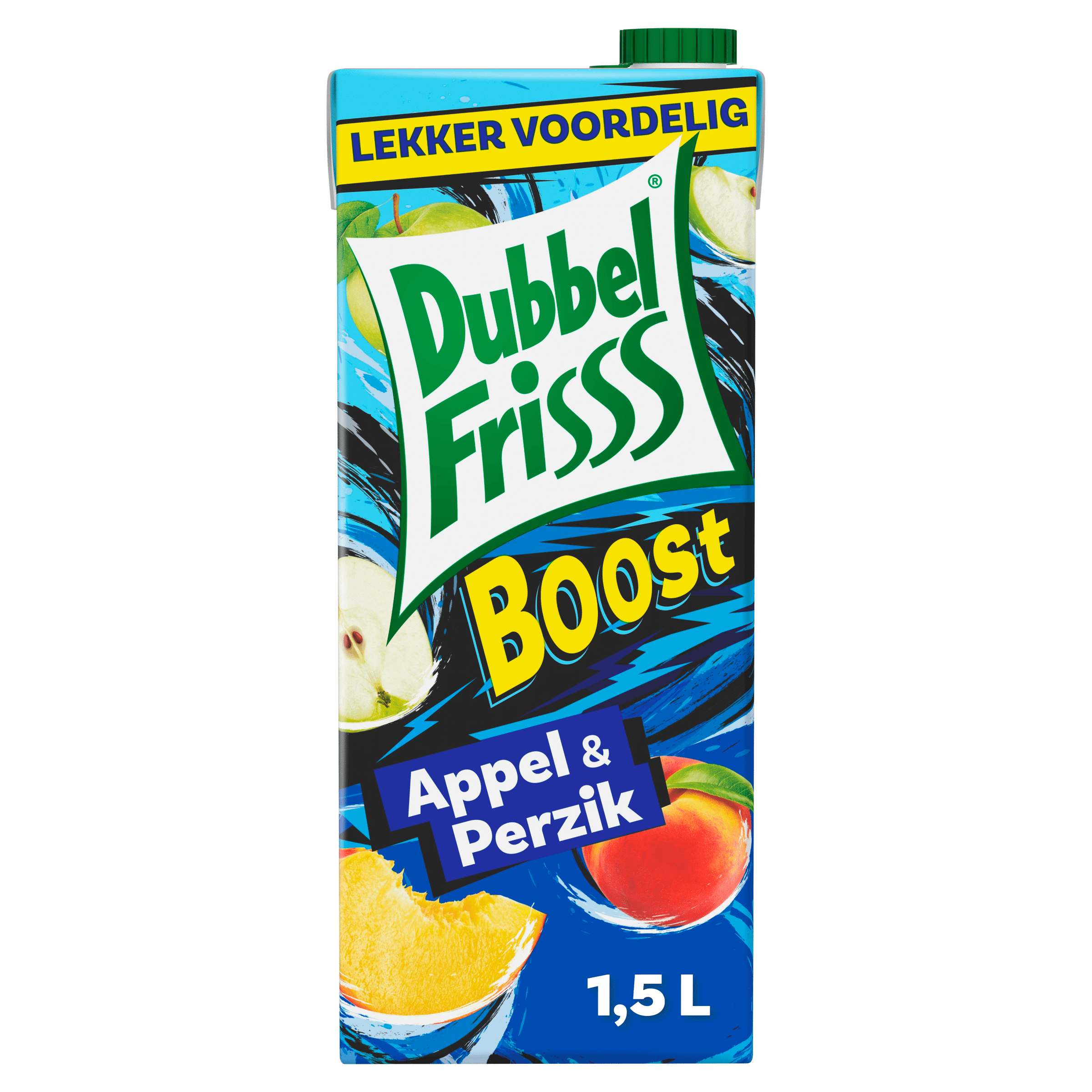 Dubbelfrisss Boost appel & perzik