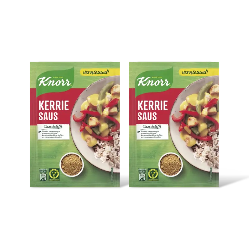 Knorr Mix kerriesaus 2-pack