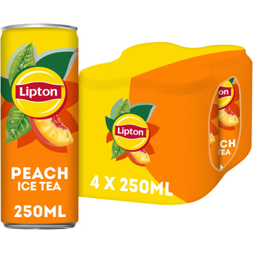 Lipton Ice Tea Peach 4 x 250 ml
