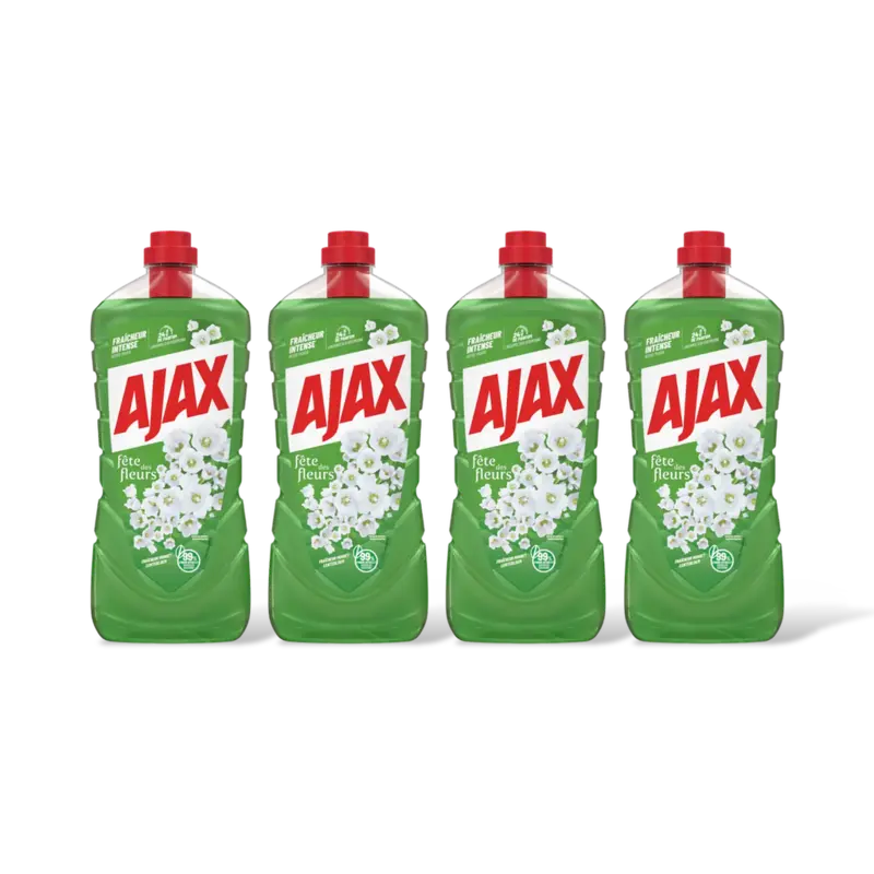 Ajax Lentebloem allesreiniger 4-pack