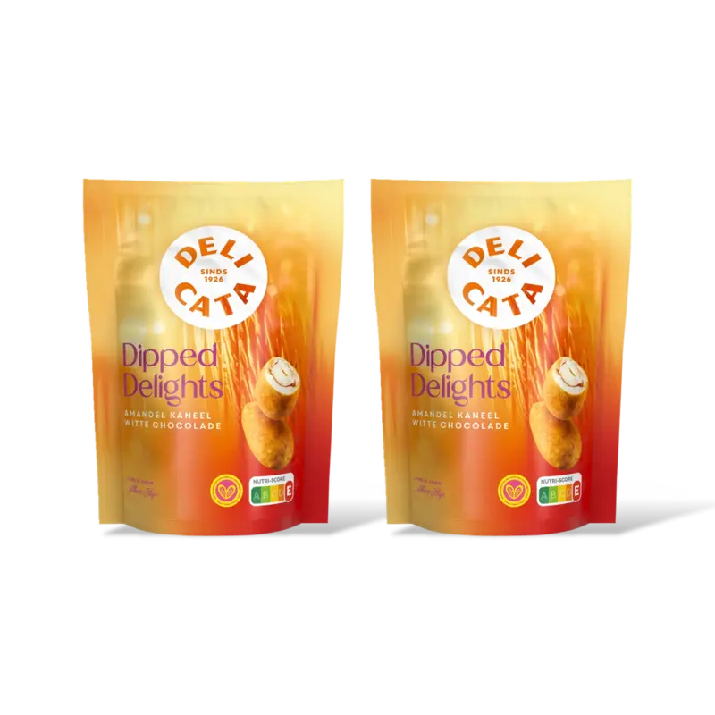 Delicata Dipped delights amandel kaneel 2-pack