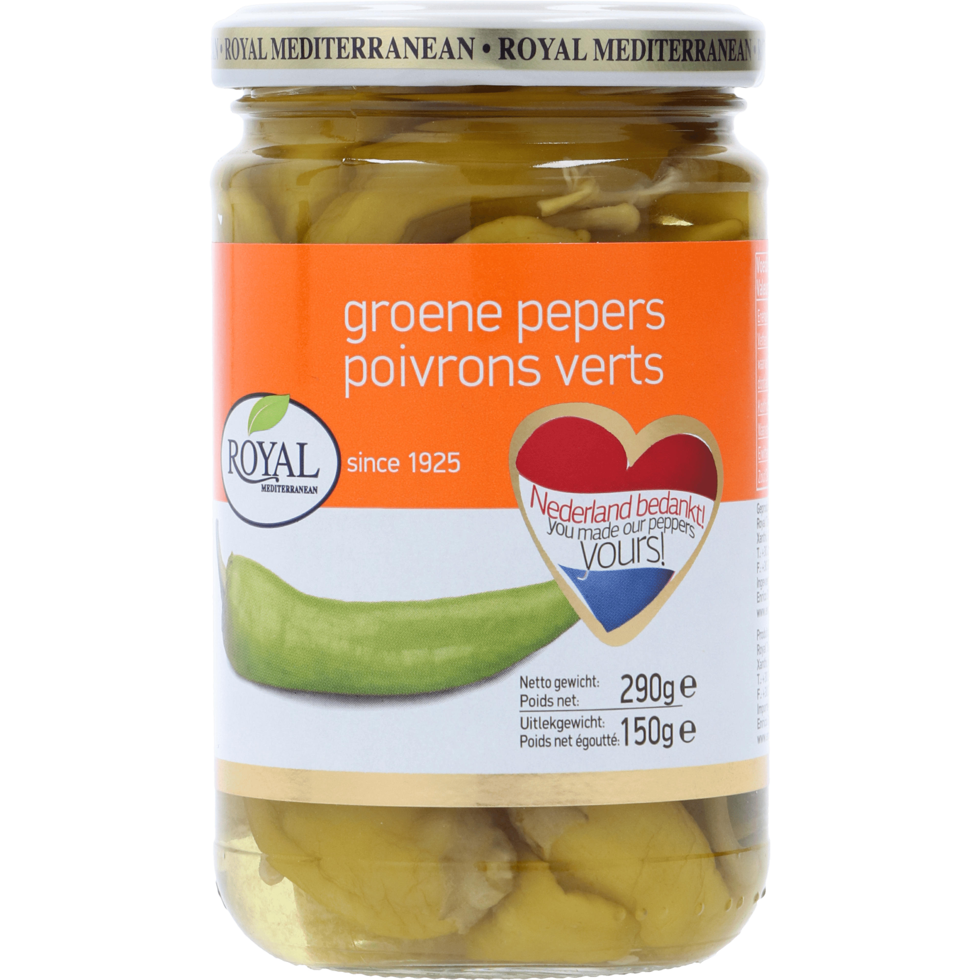 Royal Groene pepers