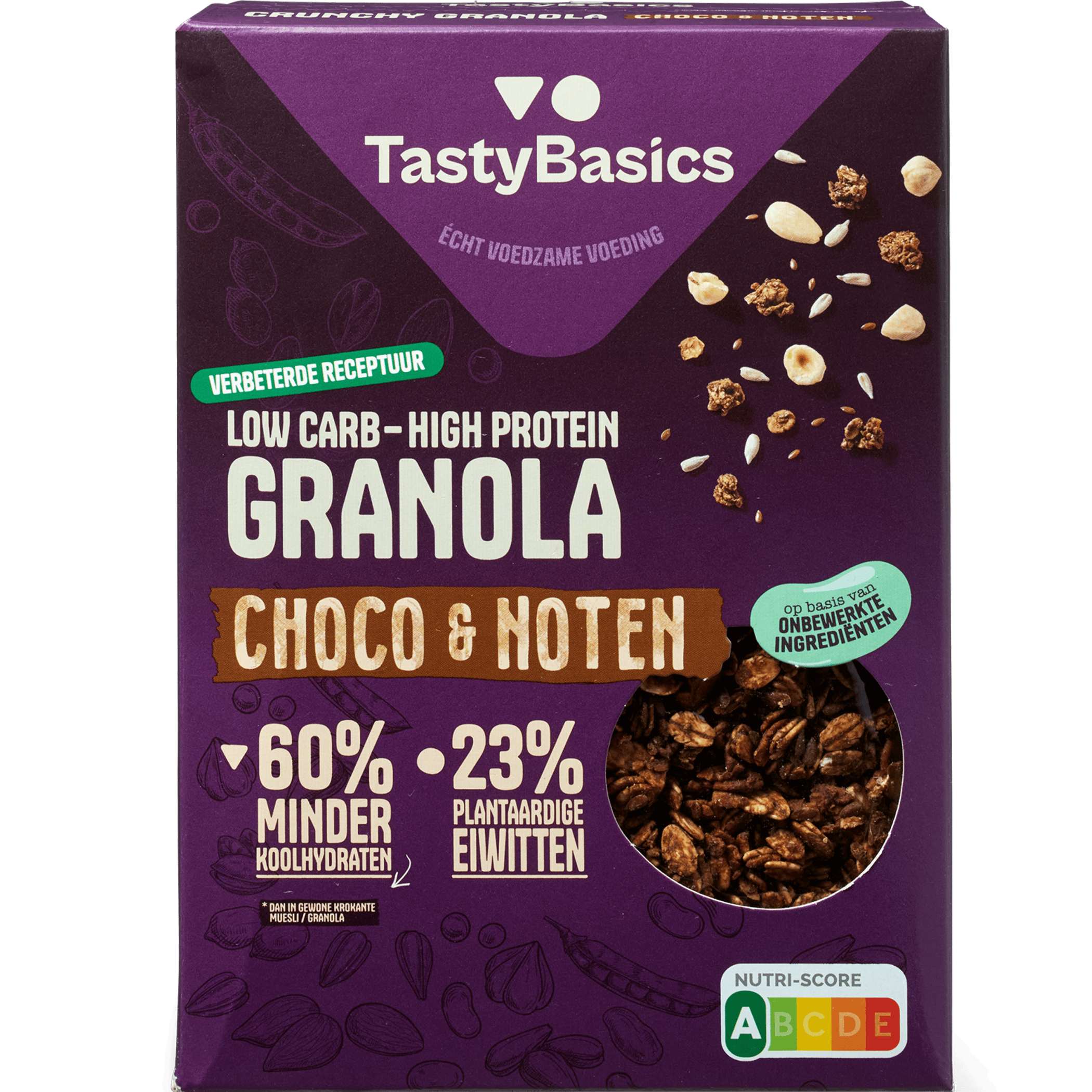 TastyBasics Granola Choco en noten