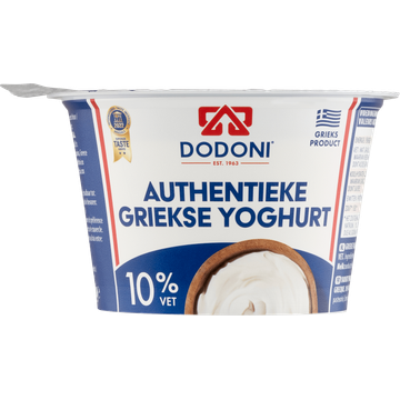 Dodoni Authentieke Griekse Yoghurt 10% Vet 170 g