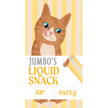 Jumbo's Liquid Snack Kip 6 Stuks