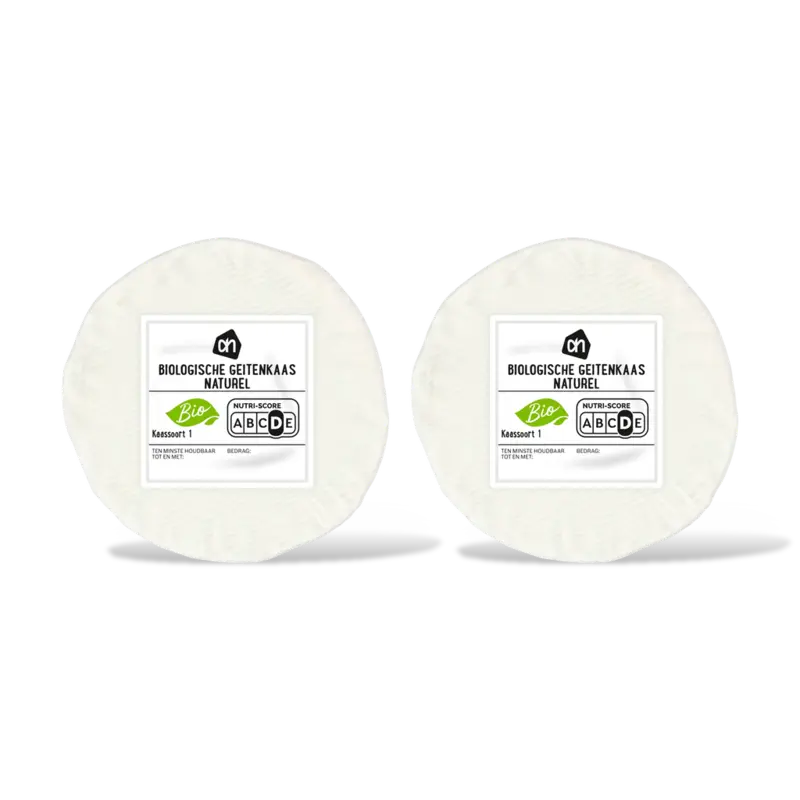 AH Biologisch Geitenkaas naturel 48+ 2-pack