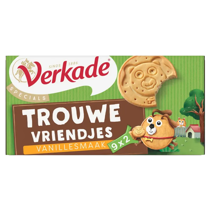 Verkade Trouwe vriendjes vanille