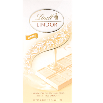 Lindor Chocoladetablet Wit 100 gram