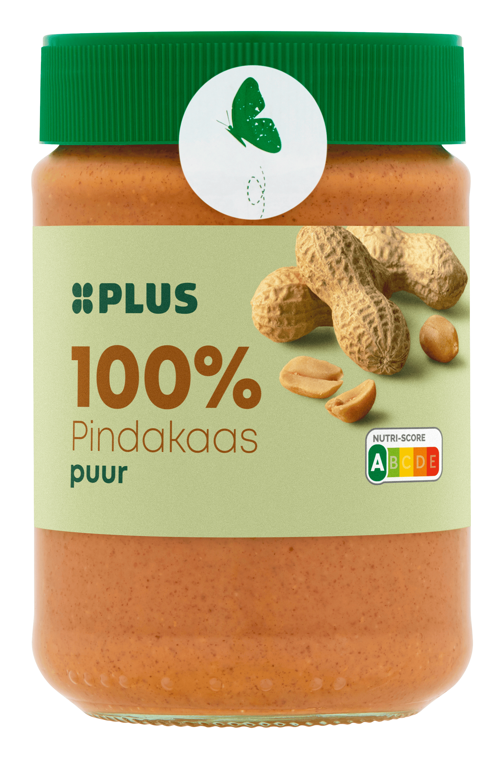 PLUS 100% pindakaas