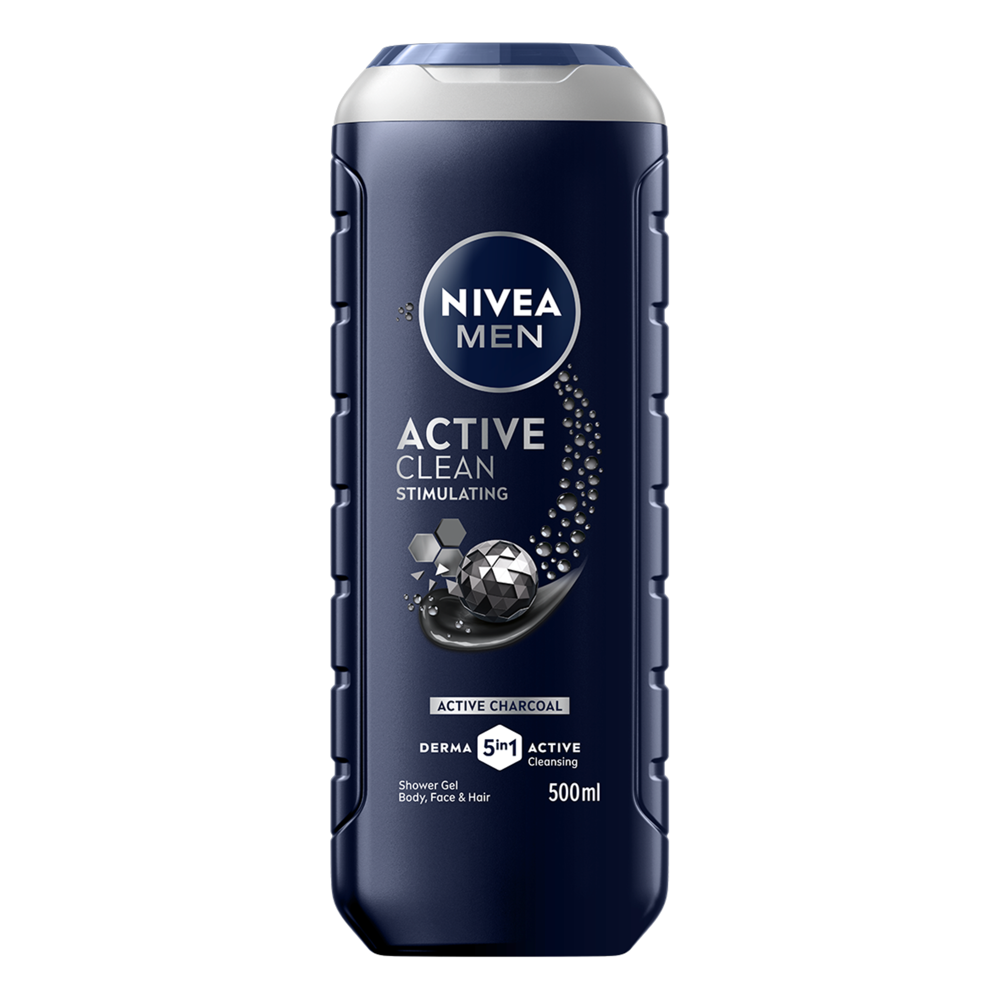 NIVEA MEN Active Clean 5-In-1 Douchegel & Shampoo 500 ML