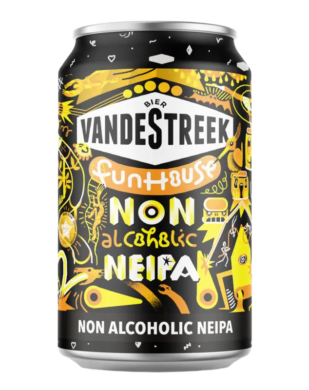Vandestreek Fun house non alcoholic NEIPA