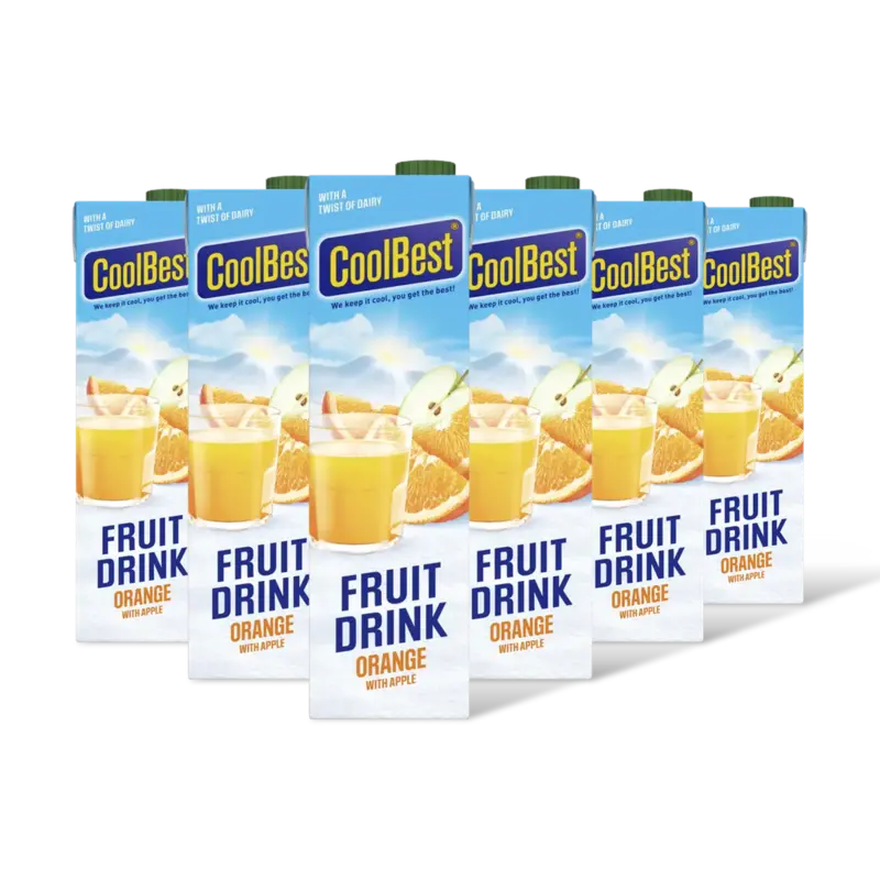 CoolBest Fruit drink orange 6-pack