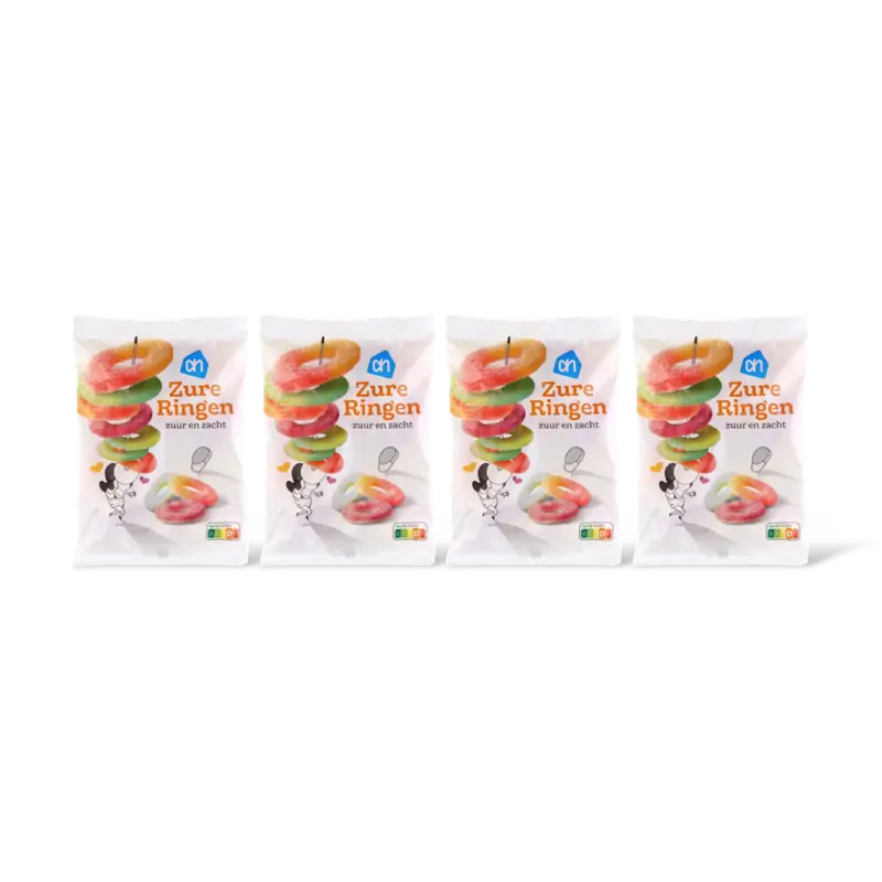 AH Zure ringen 4-pack
