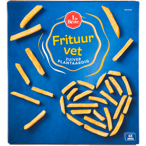 1 de Beste Frituurvet vast blok