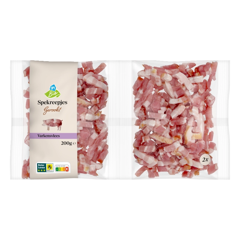 AH Biologisch Spekreepjes gerookt