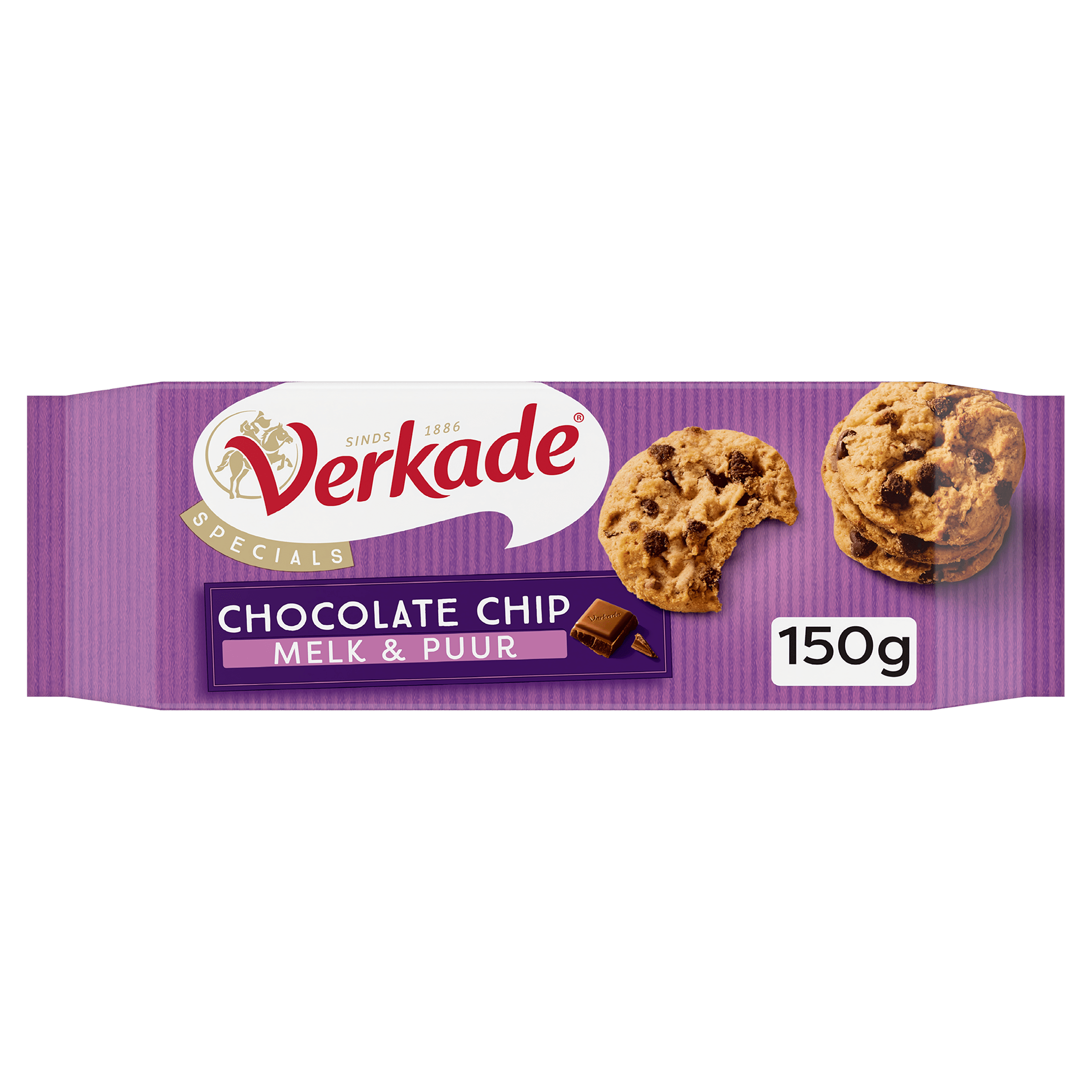 Verkade Chocolade chip melk & puur