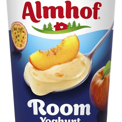 Almhof Roomyoghurt perzik - maracuja